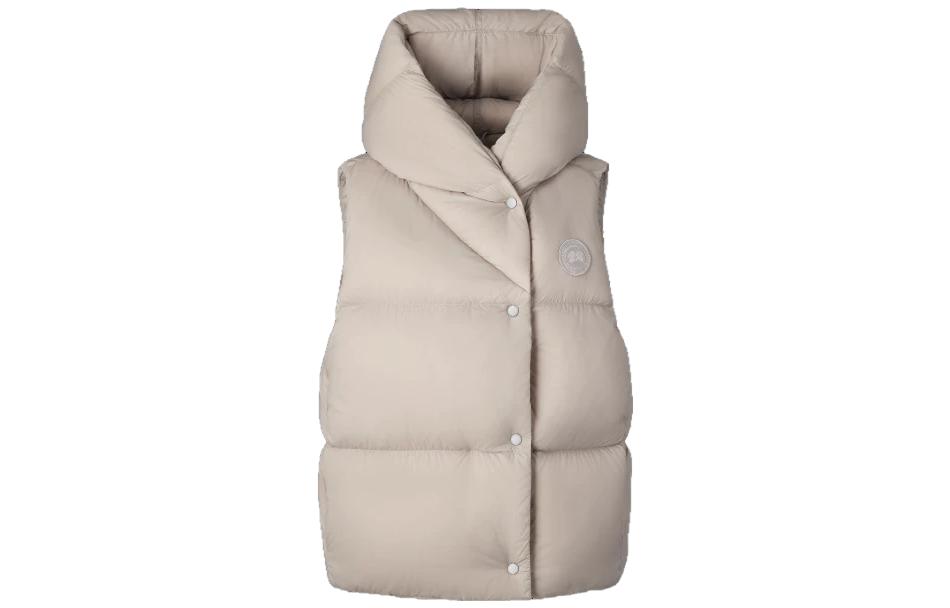 Canada Goose Женский жилет серии Rhoda лаймово-серый, Lime Gray — фото 3