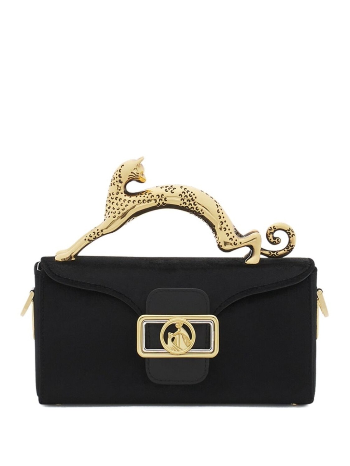 

Мини-сумка Nano Pencil Cat Lanvin, черный