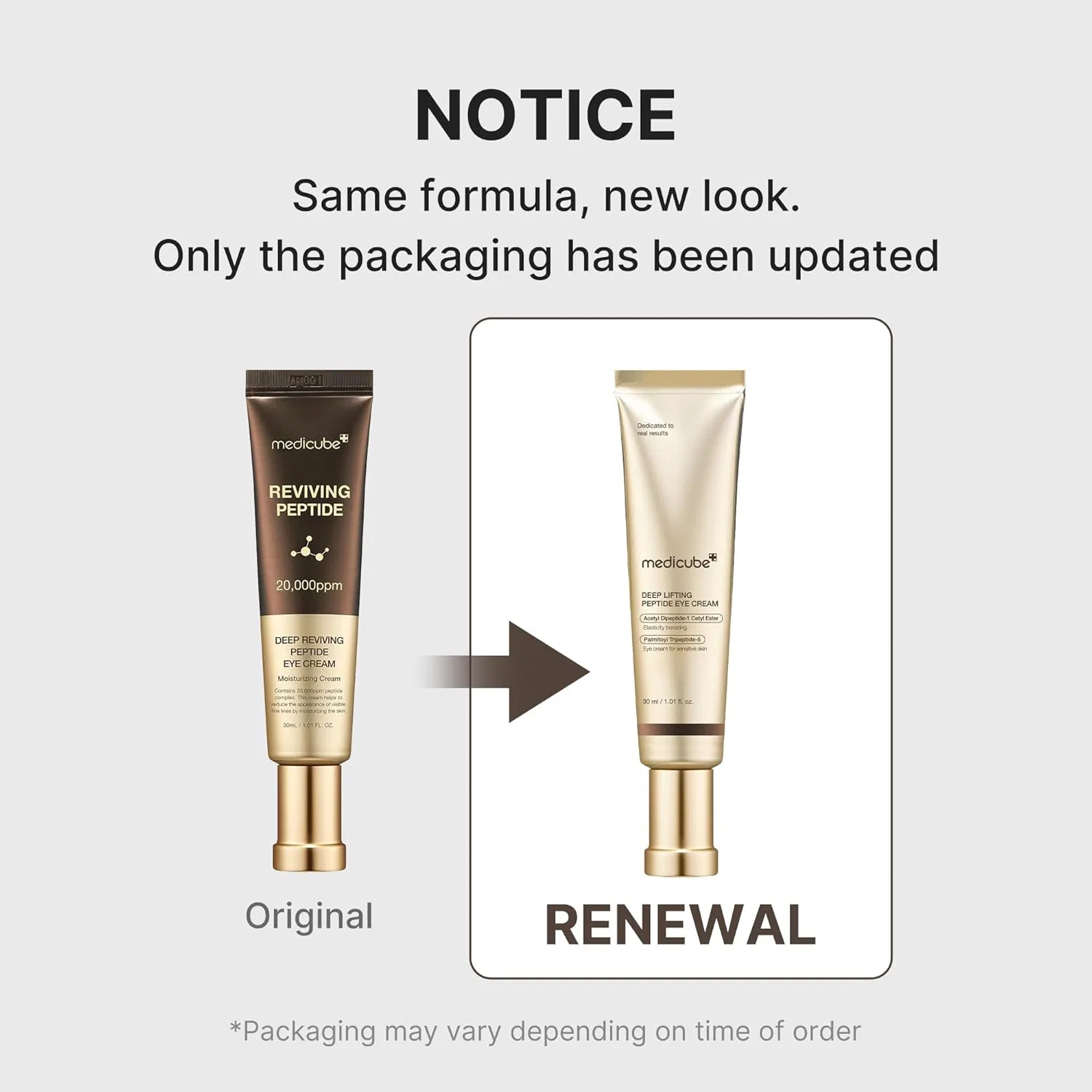 Крем для век «Deep Reviving Peptide Eye Cream» от Medicube Medicube — фото 2