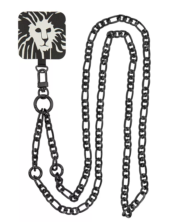 

Женская черная цепочка из сплава металла, предназначенная для iPhone Anne Klein, black