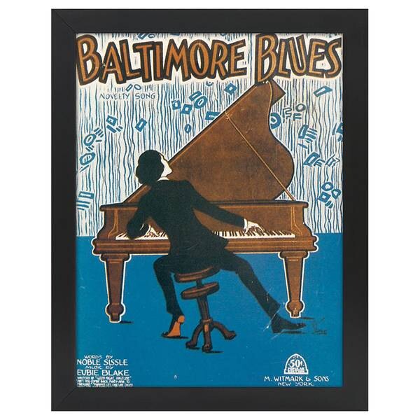 

Рамка для фотографий LegendArte Poster Baltimore Blues, черный