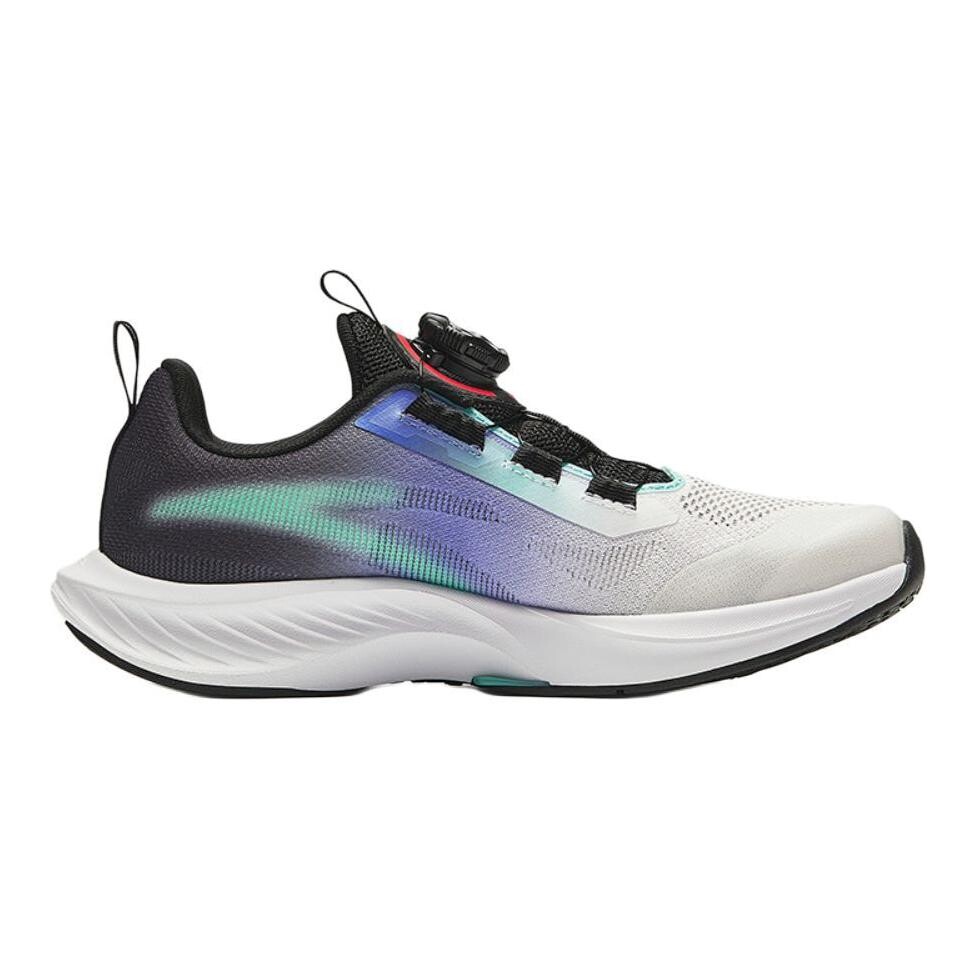 Детские кроссовки Speedy GT GS Low-top Anta Белый/Черный/Молодежный зеленый/Таинственный фиолетовый Anta Kids, зеленый — фото 2