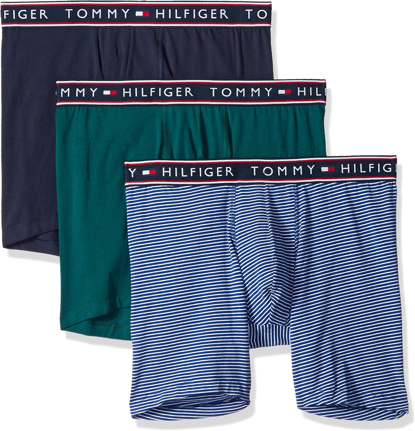 

Мужские боксеры-брифы Tommy Hilfiger из эластичного хлопка, Dark Green