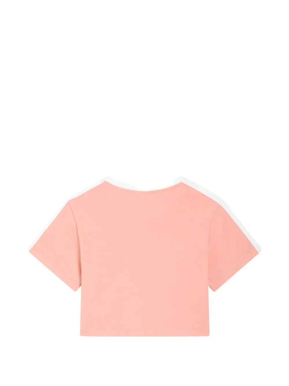 Укороченный топ с логотипом Dolce & Gabbana Kids, розовый — фото 2