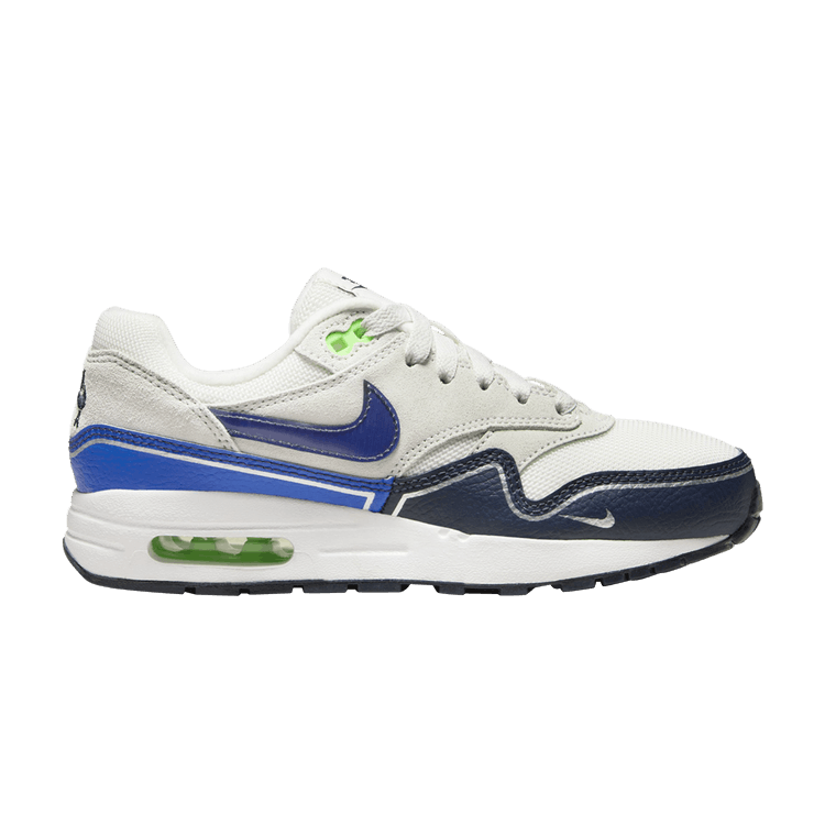 

Кроссовки Nike Air Max 1 GS 'Obsidian Royal Outlines', синий
