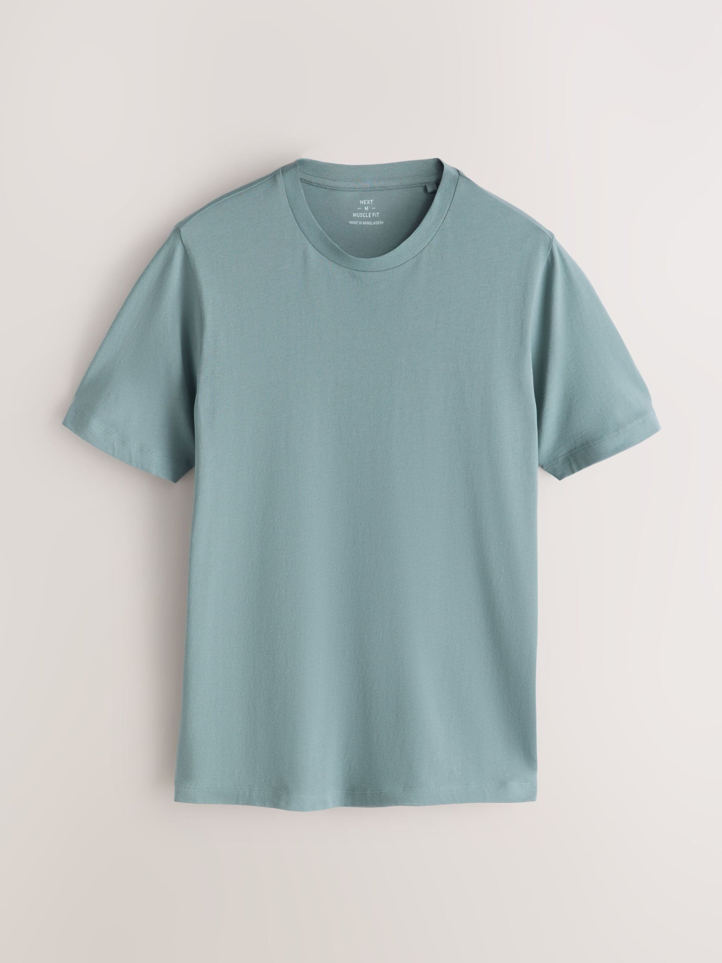 Next Футболка в цветах Sapphire, Emerald, White — фото 3
