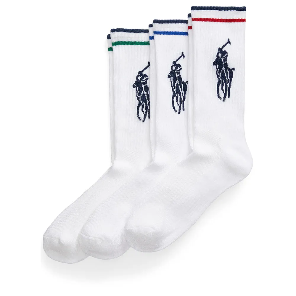 

Носки 3 шт Polo Ralph Lauren BPP long, белый