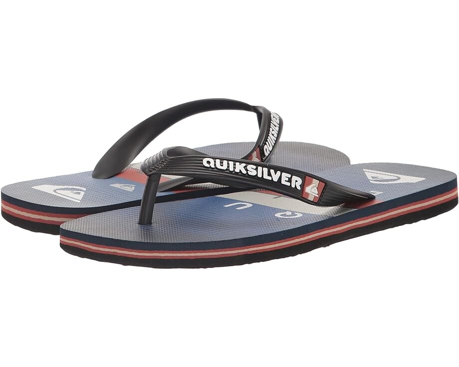 

Сандалии Quiksilver Molokai Art, цвет Black/Blue/Black 2