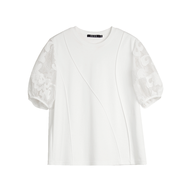 

ELLE Футболка Women's White Crew Neck