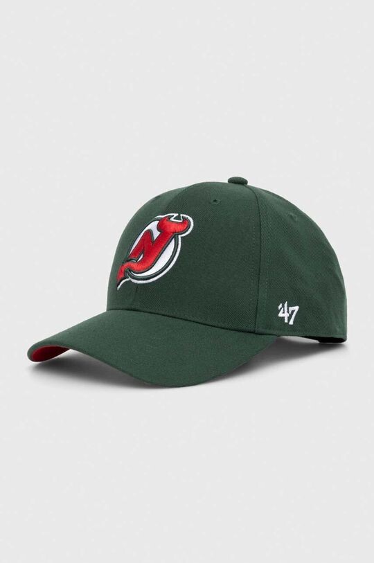 

Бейсбольная кепка New Jersey Devils из смесовой шерсти 47 brand, зеленый