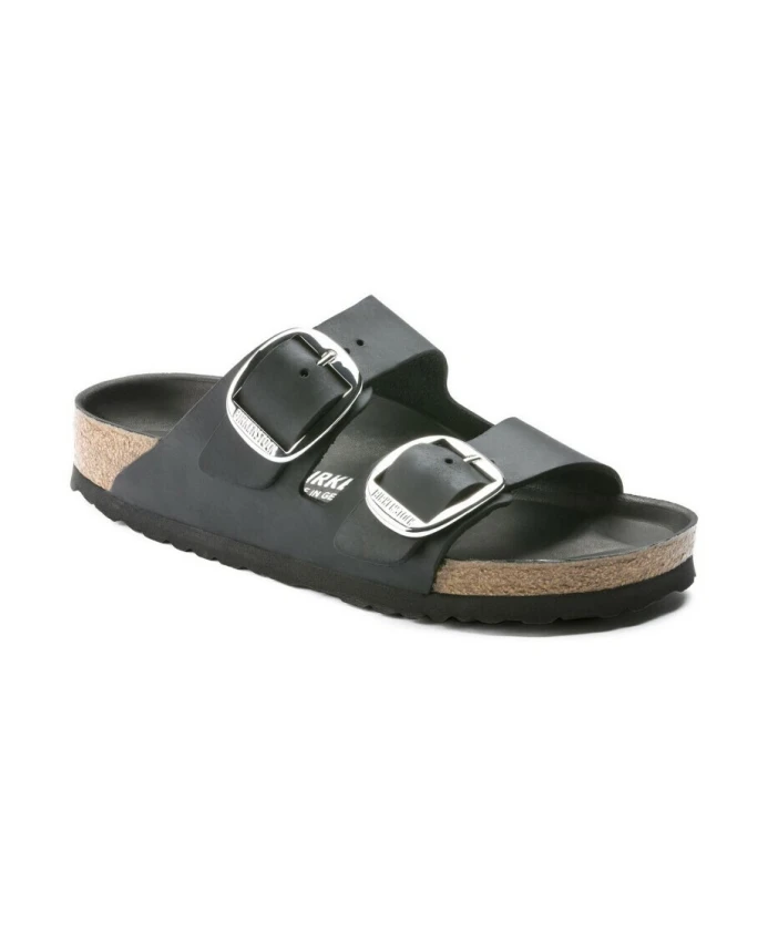 

Босоножки Arizona с большими пряжками Birkenstock, черный