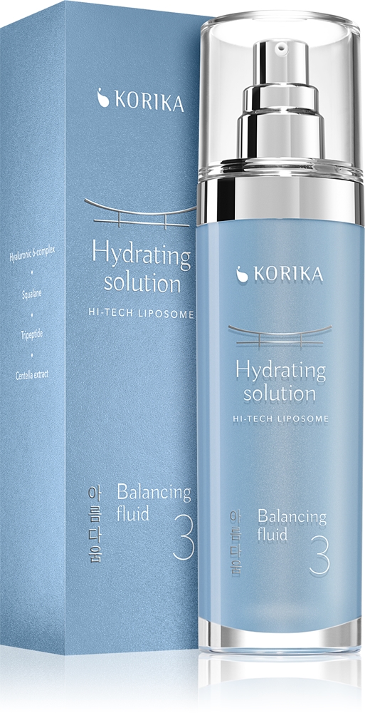 

Высокотехнологичный липосомальный увлажняющий раствор, балансирующий флюид, легкая текстура увлажняющей эмульсии Korika, 120 мл