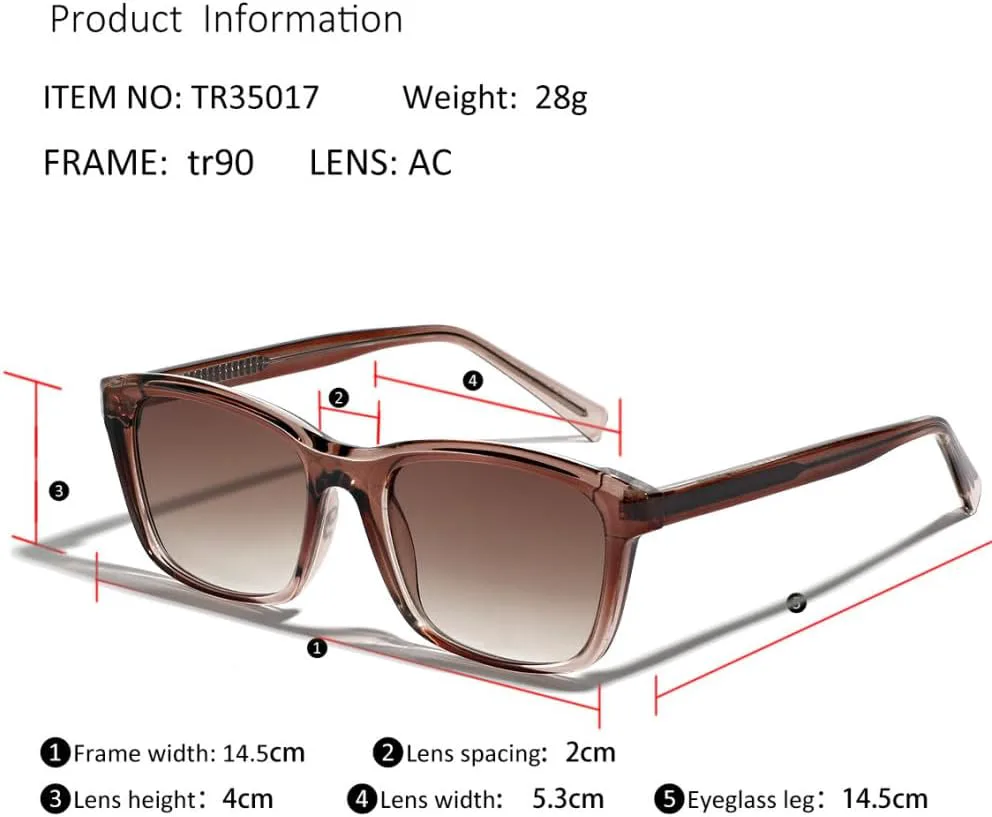 

Прозрачные модные солнцезащитные очки для женщин и мужчин, квадратные солнцезащитные очки с заклепками, градиентные очки, защита от УФ-излучения UV400 MUTYNE, Grey