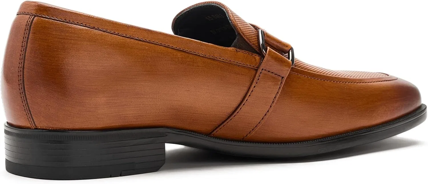 Лоферы с тиснением Johnston & Murphy, Tan Full Grain — фото 4