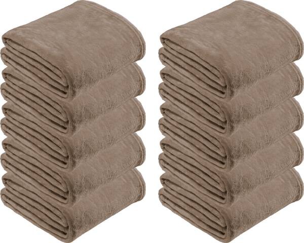 

Флисовое одеяло REDBEST 10er-Pack 204848, 150x1x200 см, серо-коричневый