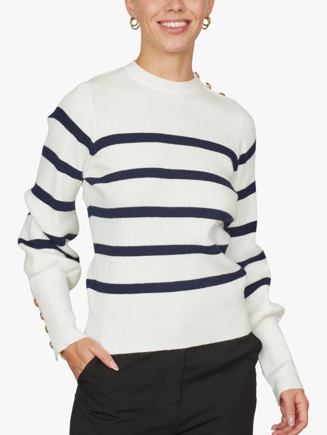 

Джемпер в полоску от хани Sisters Point, цвет Cream/Navy