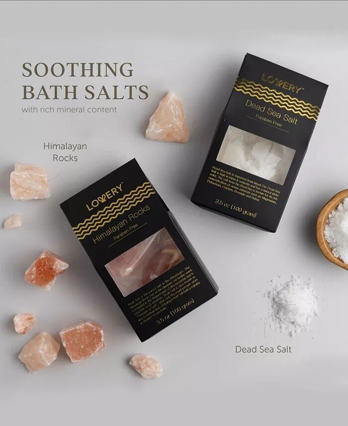 Подарочная коробка для спа-салона Dead Sea Minerals, 5 предметов Lovery — фото 3