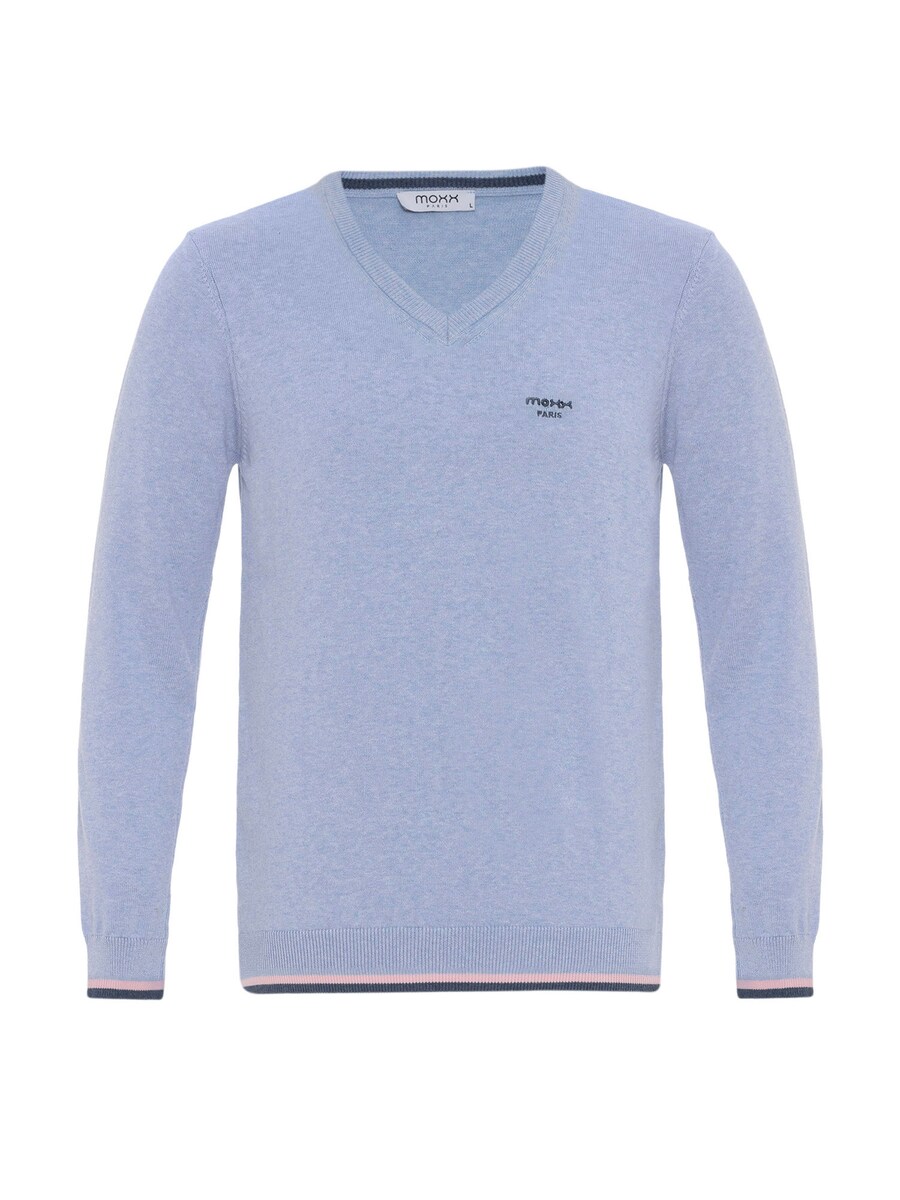 

Свитер с v-образным вырезом Moxx Paris Sweater Maxime, цвет smoke blue/night blue