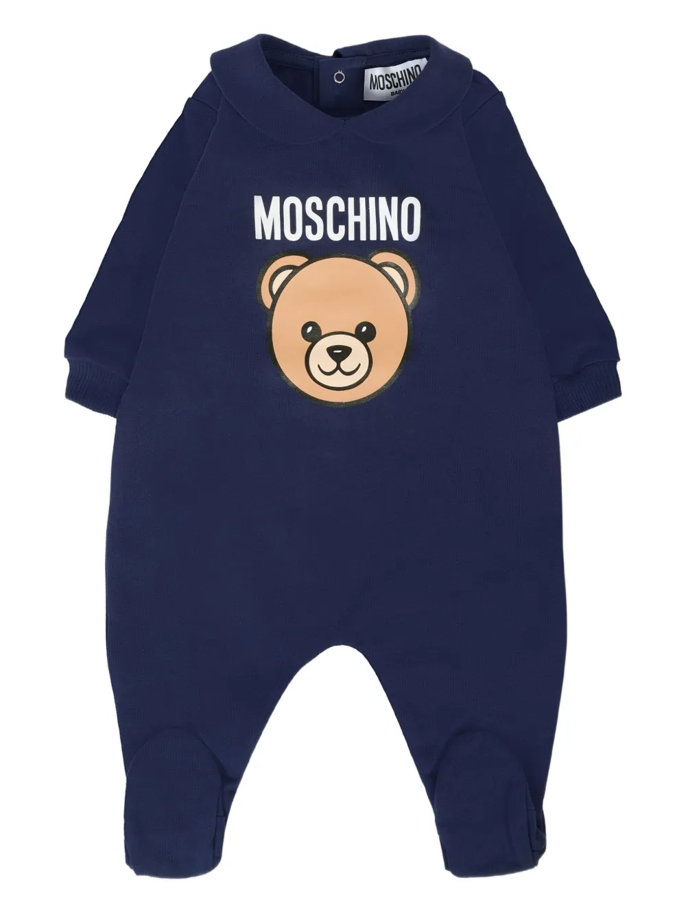 

Пижама с принтом плюшевого мишки Moschino Kids, синий