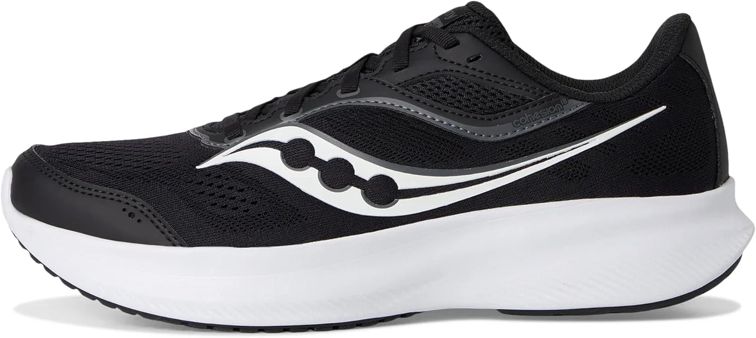 Женские кроссовки Saucony Cohesion 18, Black White — фото 4
