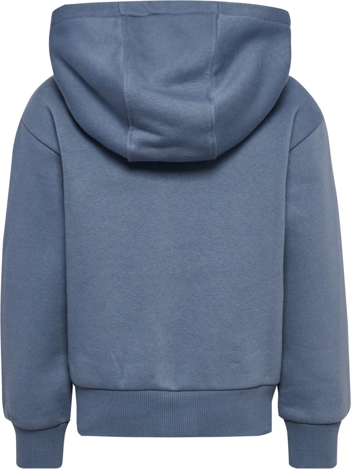 Толстовка Hummel Zip-Up Hoodie Hmljr Loose Kids в цвете FLINT STONE Hummel — фото 2
