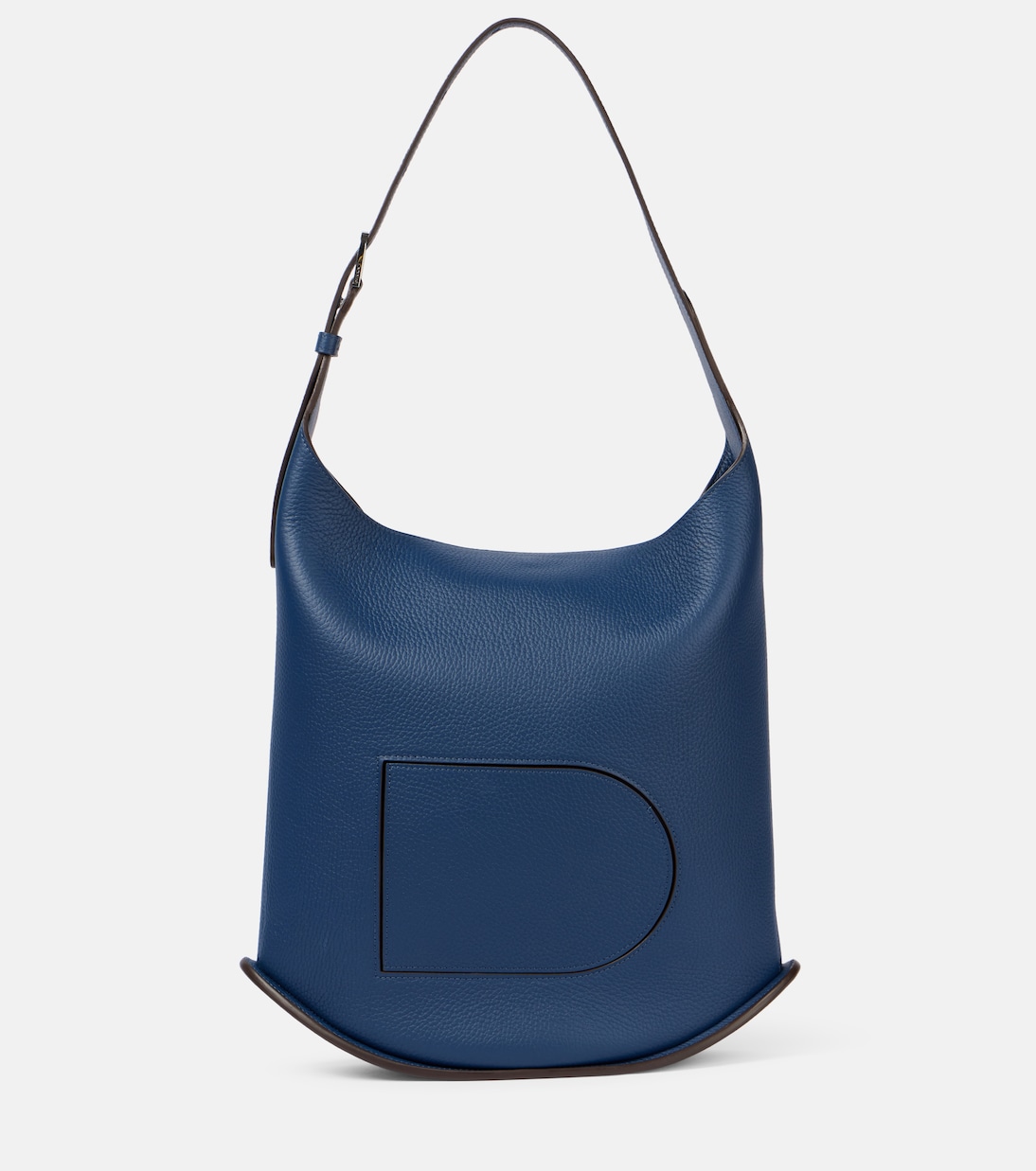 

Кожаная сумка через плечо Pin MM Delvaux, Antwerp Blue