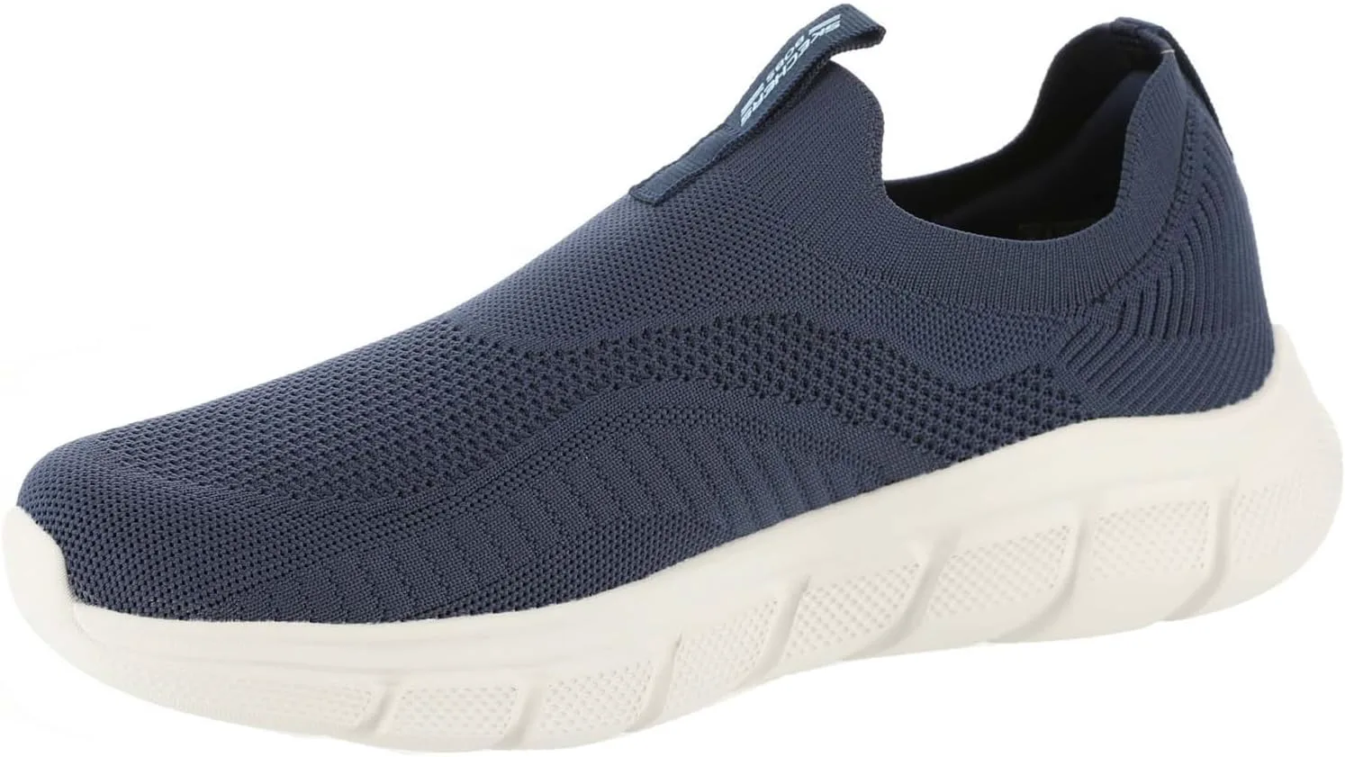 Skechers Mens Skechers Bobs B Flex - Frigid Edge, темно-синий — фото 4