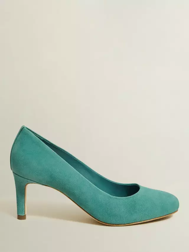 

Туфли-лодочки Hobbs Lizzie Suede, цвет deep/aqua/green