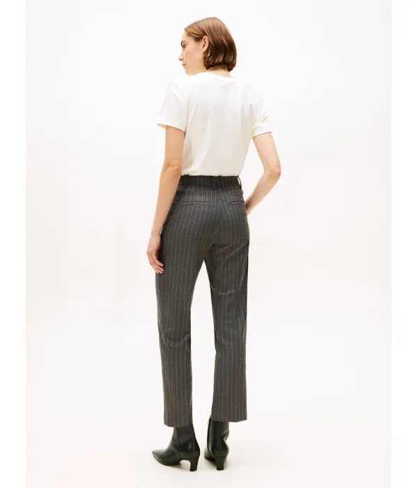 Брюки Straight fit Tommy Hilfiger, серый — фото 3