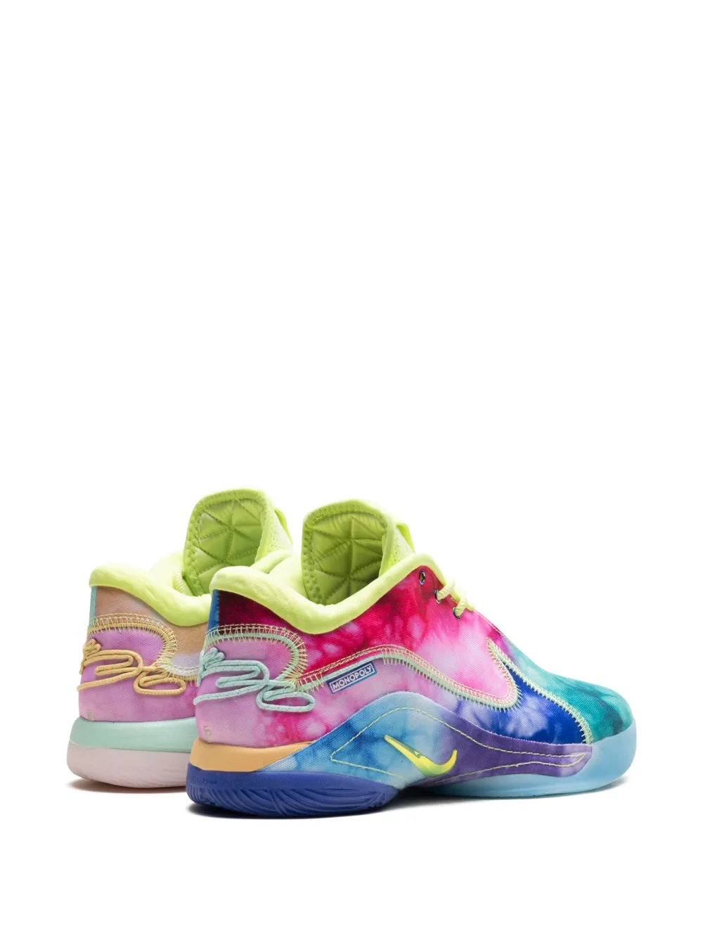 Кроссовки LeBron XXII What The Monopoly Tie-Dye Nike, розовый — фото 3