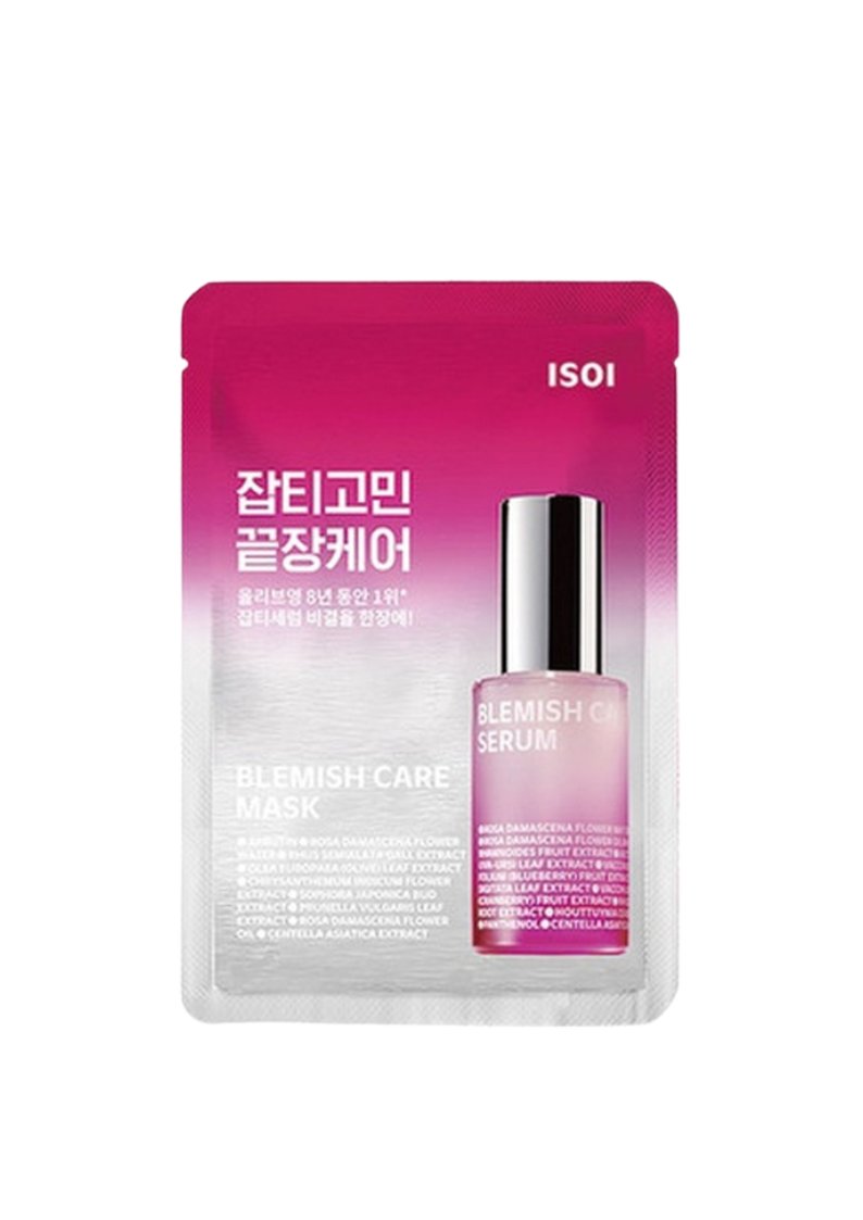

Isoi, Blemish Care Mask, тканевая маска, увлажняющая и осветляющая, 1 шт. inna