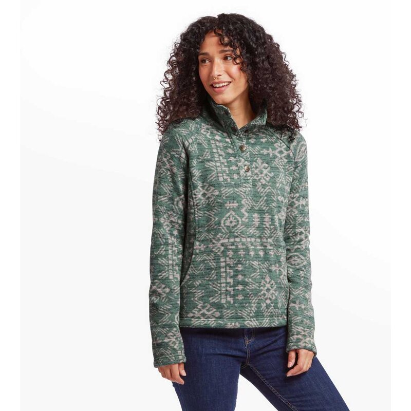 

Бутанский свитер с высоким воротом Sherpa Adventure Gear, цвет dark thyme abstract