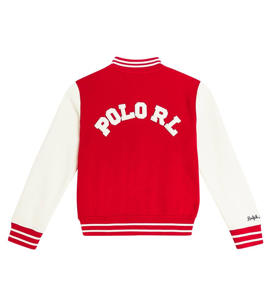 Куртка из хлопковой смеси с логотипом Polo Ralph Lauren Kids, Rl 2000 Red — фото 3