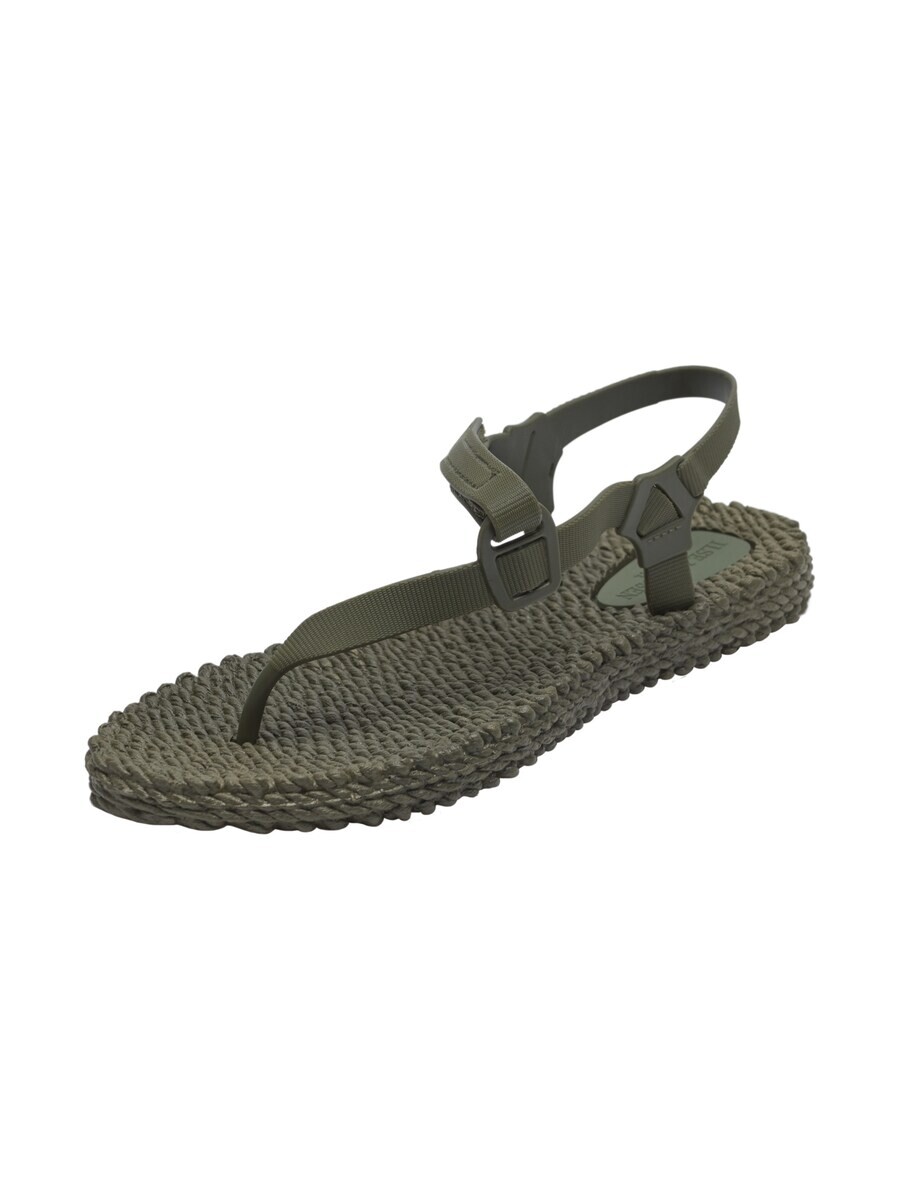 Сандалии с т-образным ремешком ILSE JACOBSEN T-Bar Sandals CHEERFUL14, хаки