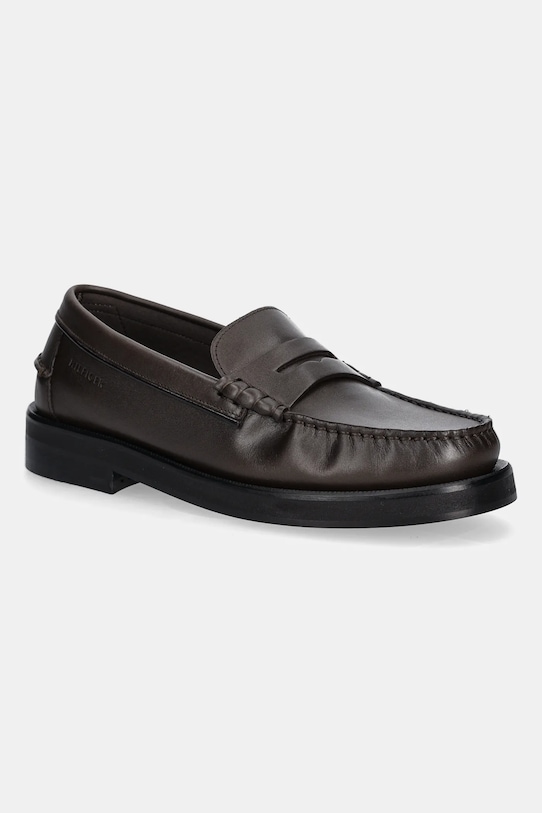 

Классические высокие кожаные мокасины HILFIGER LTH LOAFER Tommy Hilfiger, коричневый