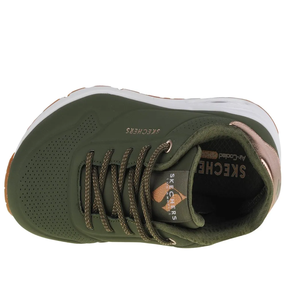 Кроссовки Skechers Uno-Shimmer Away, зеленый — фото 3