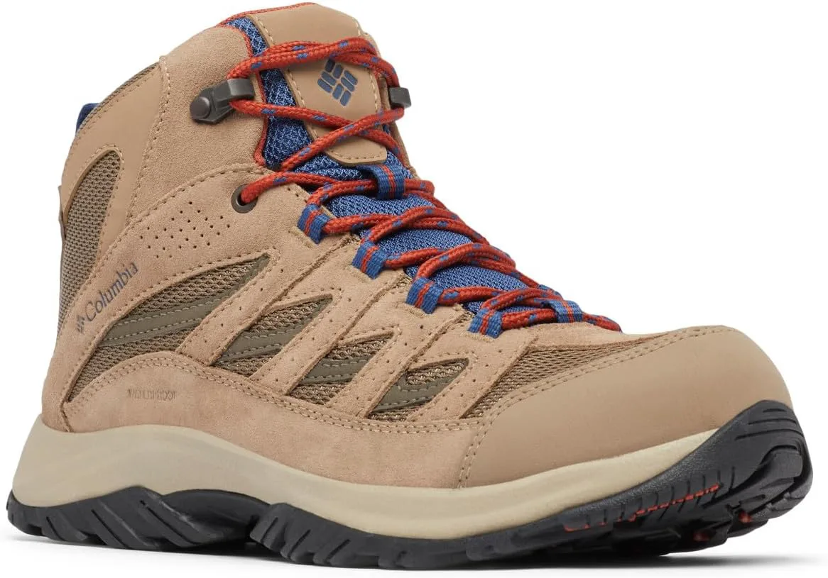 

Мужские водонепроницаемые походные ботинки Columbia Crestwood Mid, коричневый
