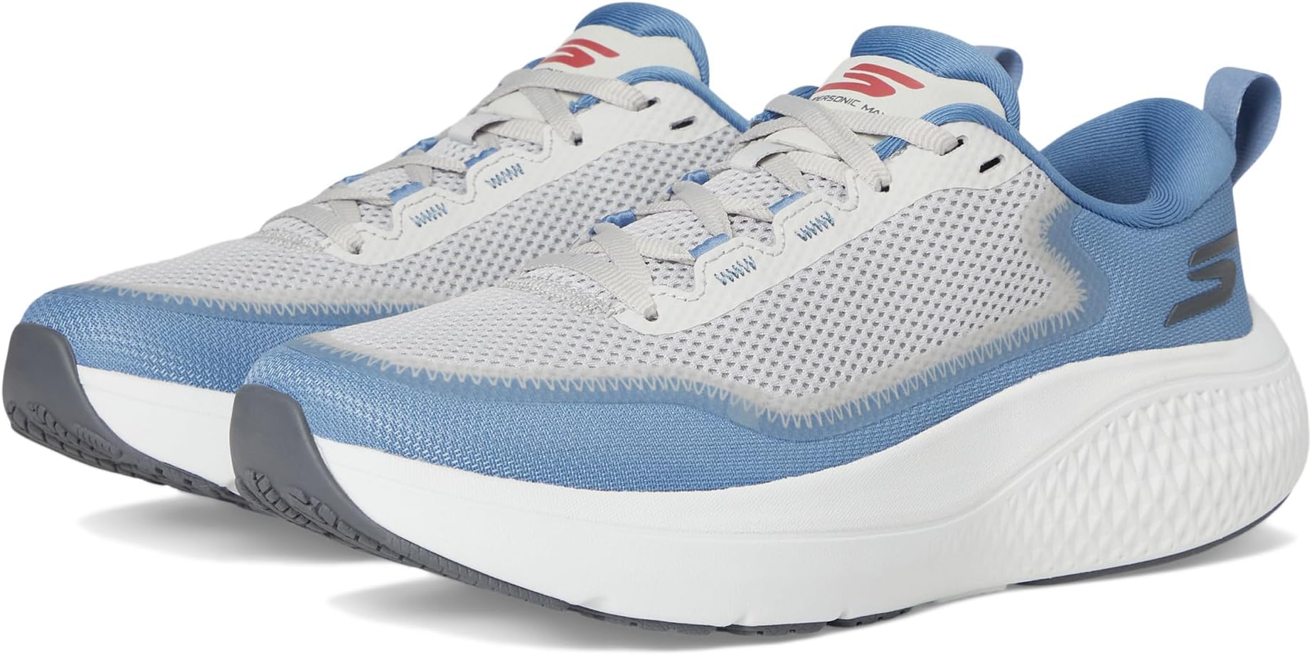

Кроссовки SKECHERS Go Run Supersonic Max, цвет Blue/Grey