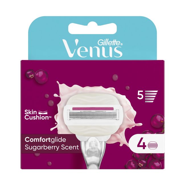 

Сменные бритвенные головки Venus sugarberry (4 шт.) Gillette