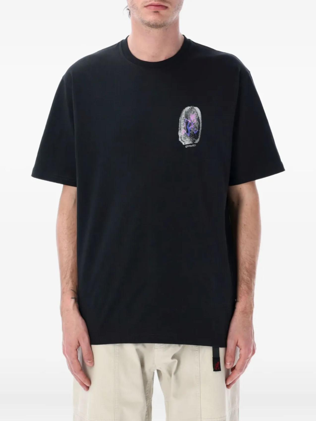 

Gramicci футболка с логотипом, черный