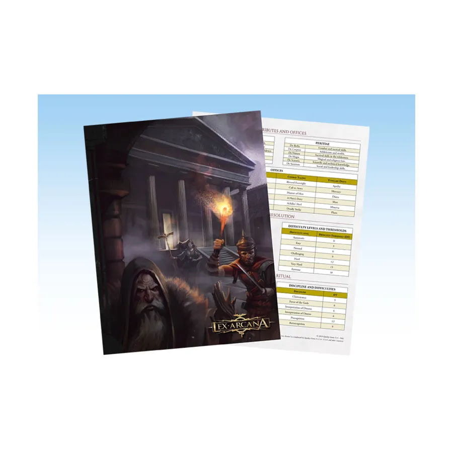 

Demiurge Screen, Lex Arcana 1st Edition (Acheron Games), твердый переплет