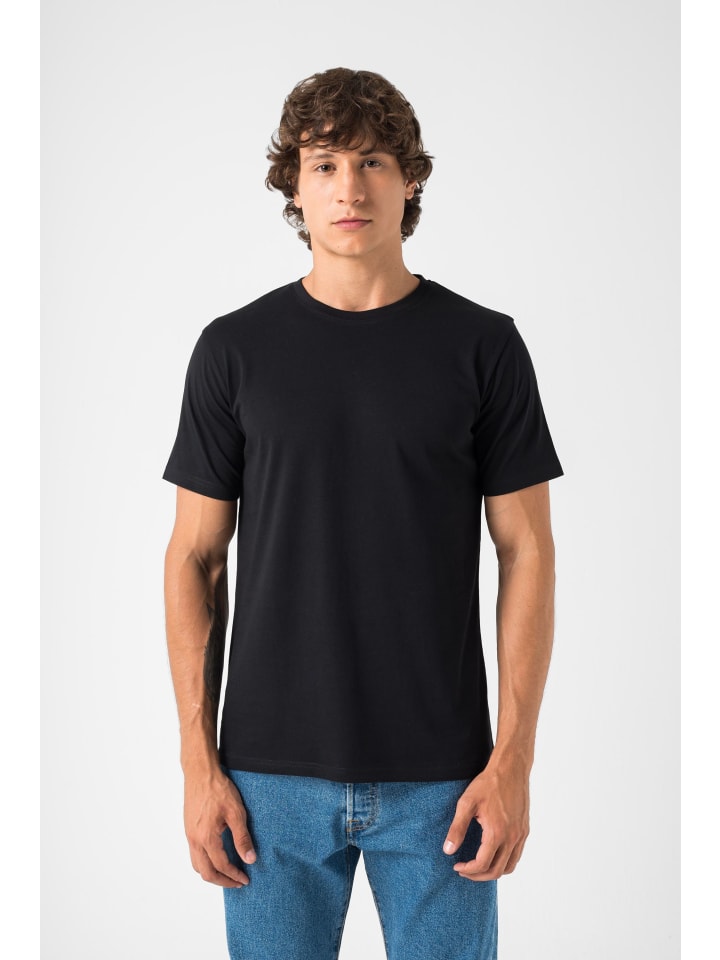 

Базовая футболка, упаковка из 3 шт., 3 шт., цвет черный Burnell & Son