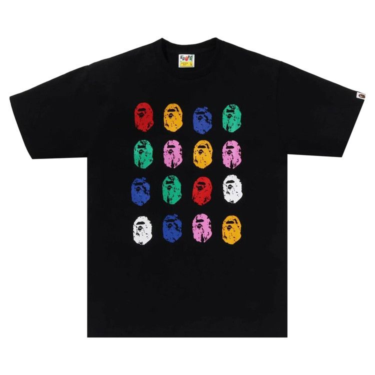 

Футболка BAPE A Bathing Ape 32nd Anniversary Ape Head Tee, Black