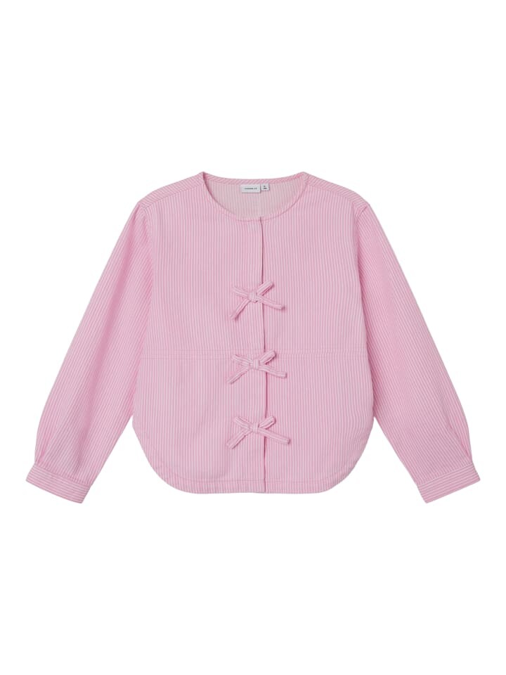 

Блуза name it Overshirt, цвет bonbon