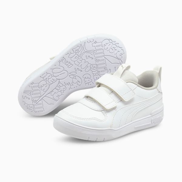 Маленькие дети не любят кроссовки Multiflex Synthetic Puma, белый — фото 2
