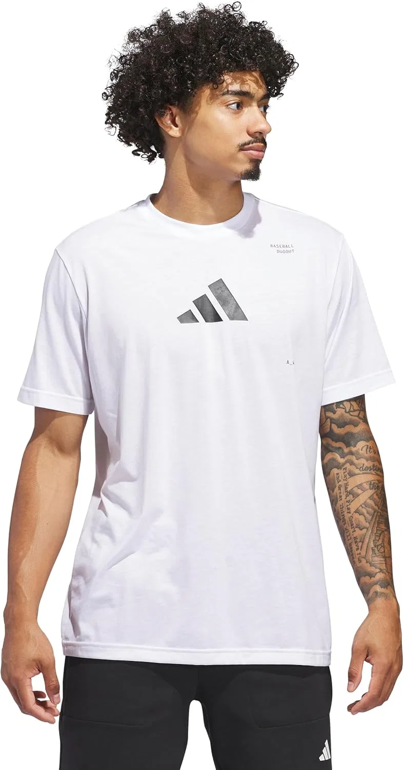 Футболка для бейсбола adidas, белый