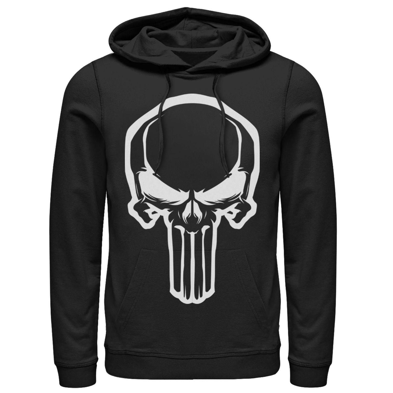 

Мужская худи с графическим логотипом Negative Space Punisher Marvel