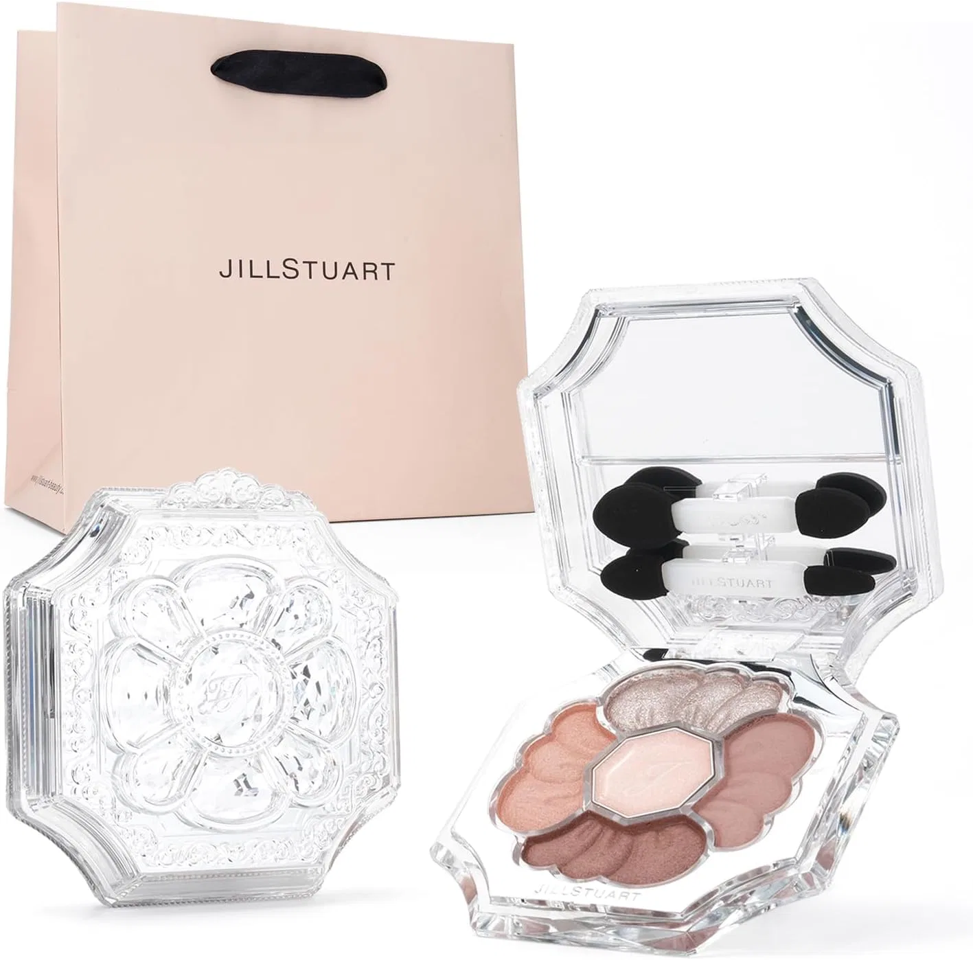 Тени для век Jill Stuart Dressed Bloom Eyes 6 г #01 атласная георгина
