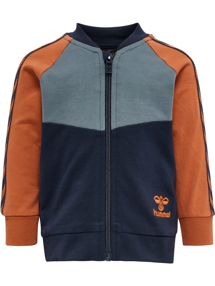 

Детская тренировочная куртка "Puk Zip Jacket" черного цвета Hummel