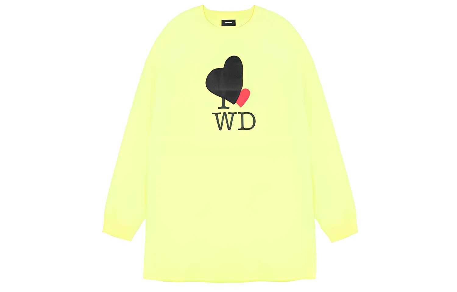 

Свитшот Unisex Neon Yellow WE11DONE